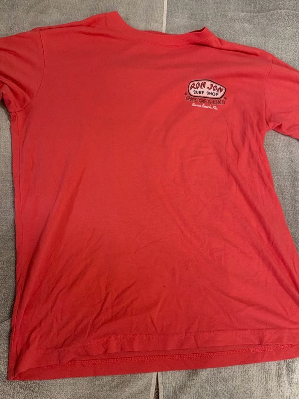 Ron Jon Red Short Sleeve Surf Tee